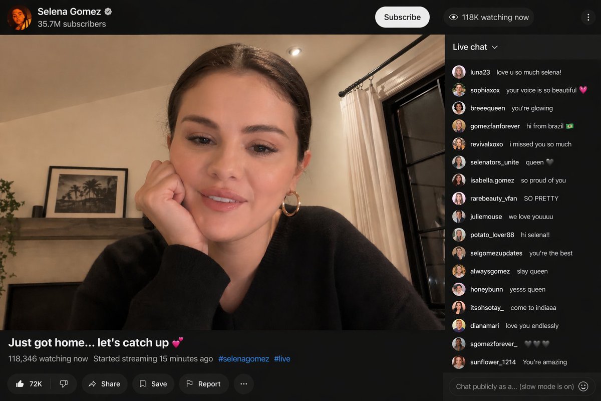 YouTube Thumbnail - Celebrity Livestream Concept prompt example generated with GPT Image 2