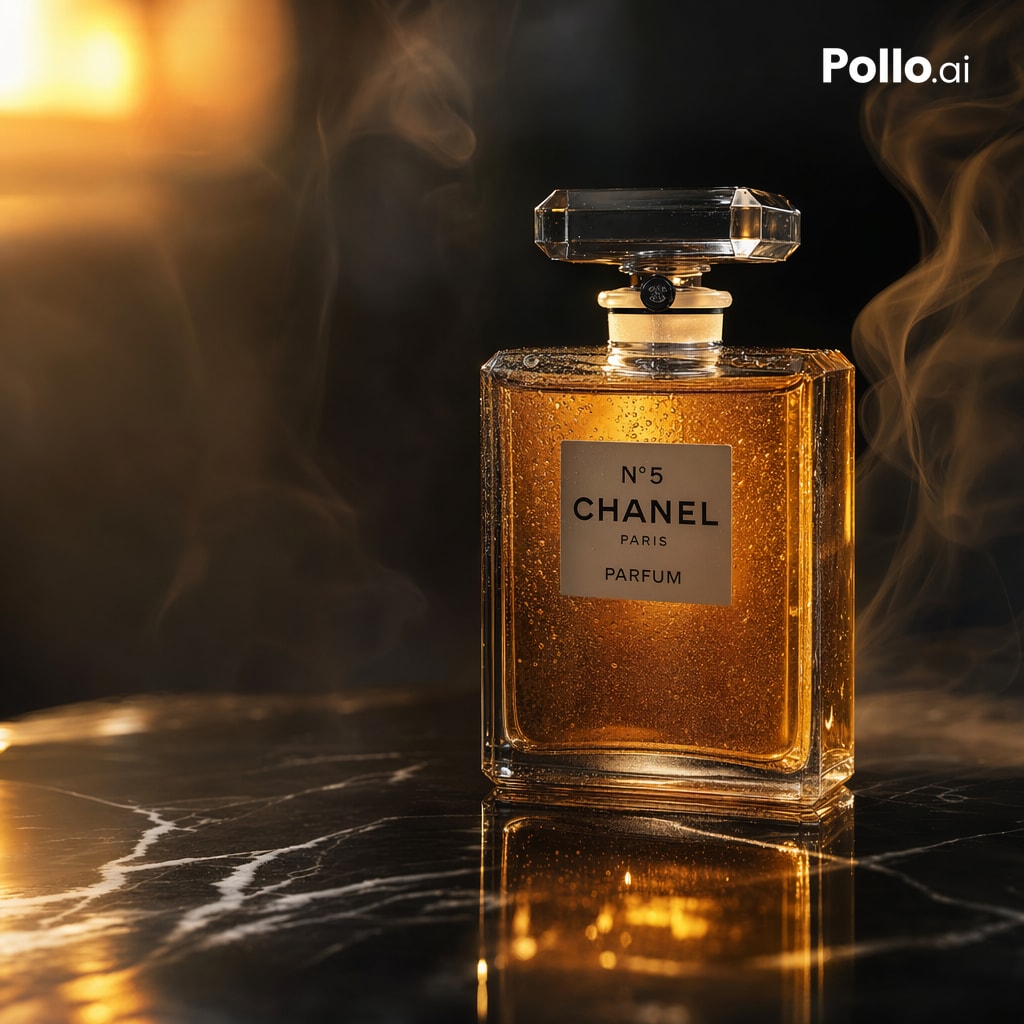 E-commerce Main Image - Luxury Perfume Ad Shot prompt example generated with GPT Image 2